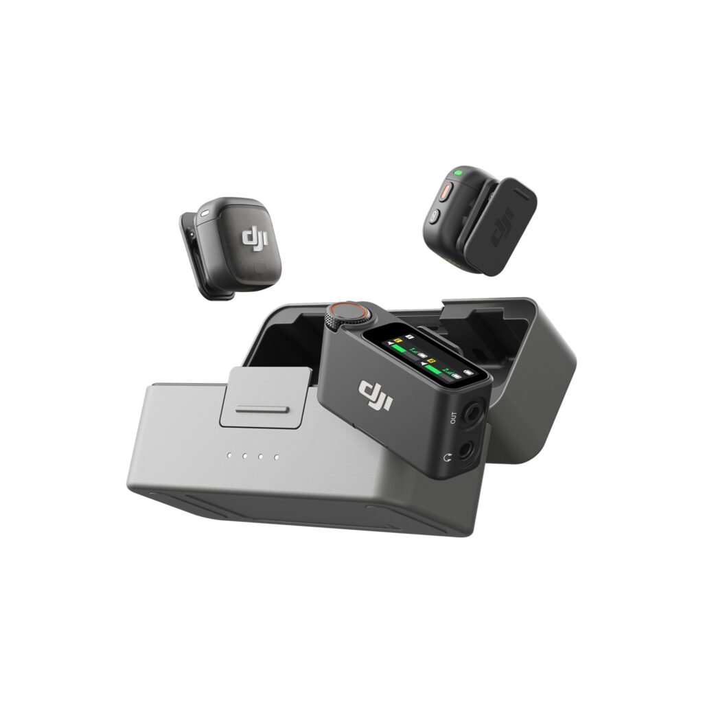 DJI Mic 3 (2 TX + 1 RX + estuche de carga) - Dronescan