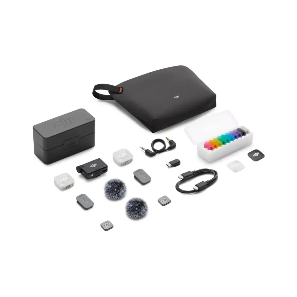 DJI Mic Mini 2 (2 TX + 1 RX + estuche de carga) - Dronescan