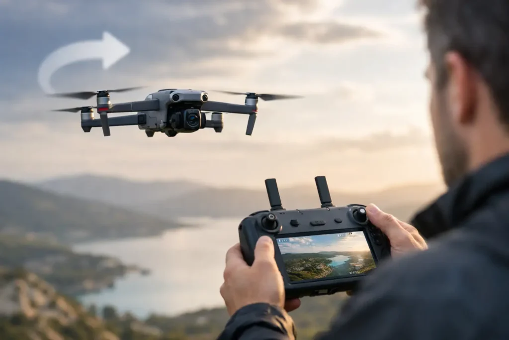 Cómo configurar retorno automático DJI bien