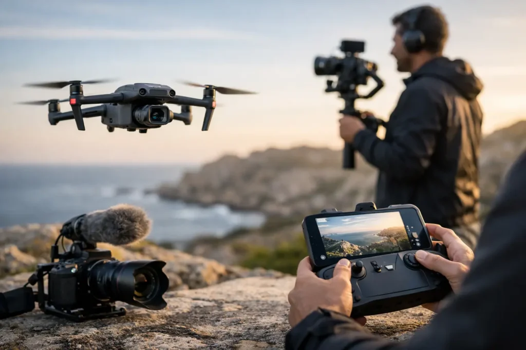 Maximiza tus drones DJI para audiovisual