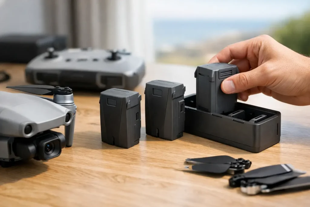 Recomendaciones para usar baterías DJI
