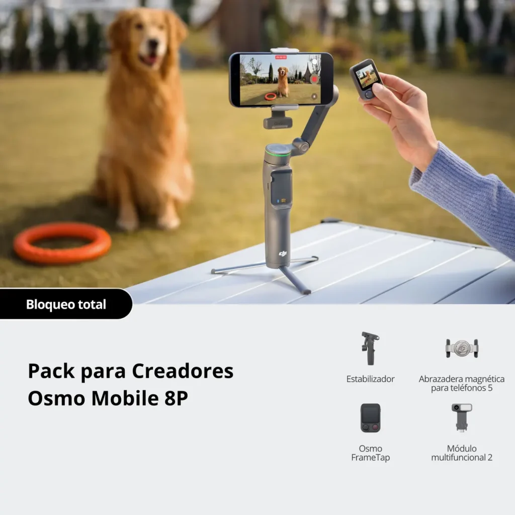 DJI Osmo Mobile 8P Advanced Tracking Combo - Dronescan
