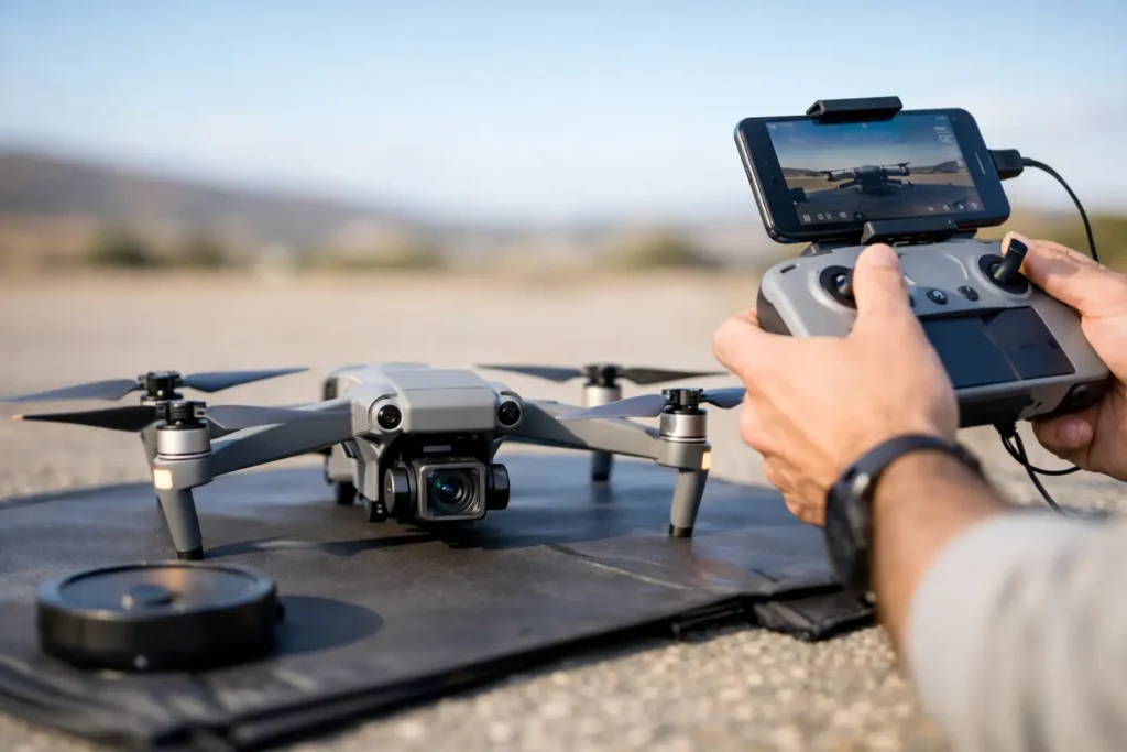 Cómo calibrar un drone DJI sin errores