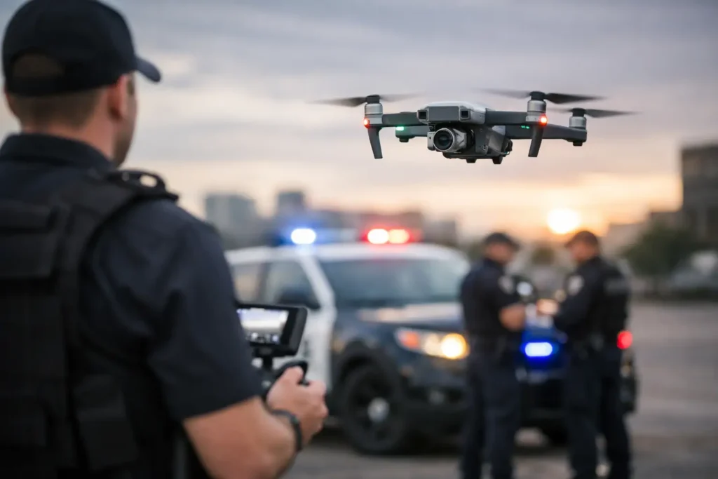 ¿Cómo los drones ayudan a la seguridad ciudadana?