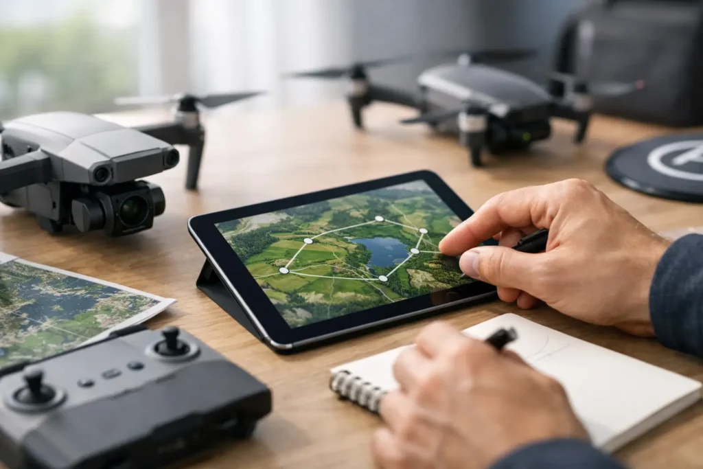 Cómo planificar vuelos con DJI sin errores