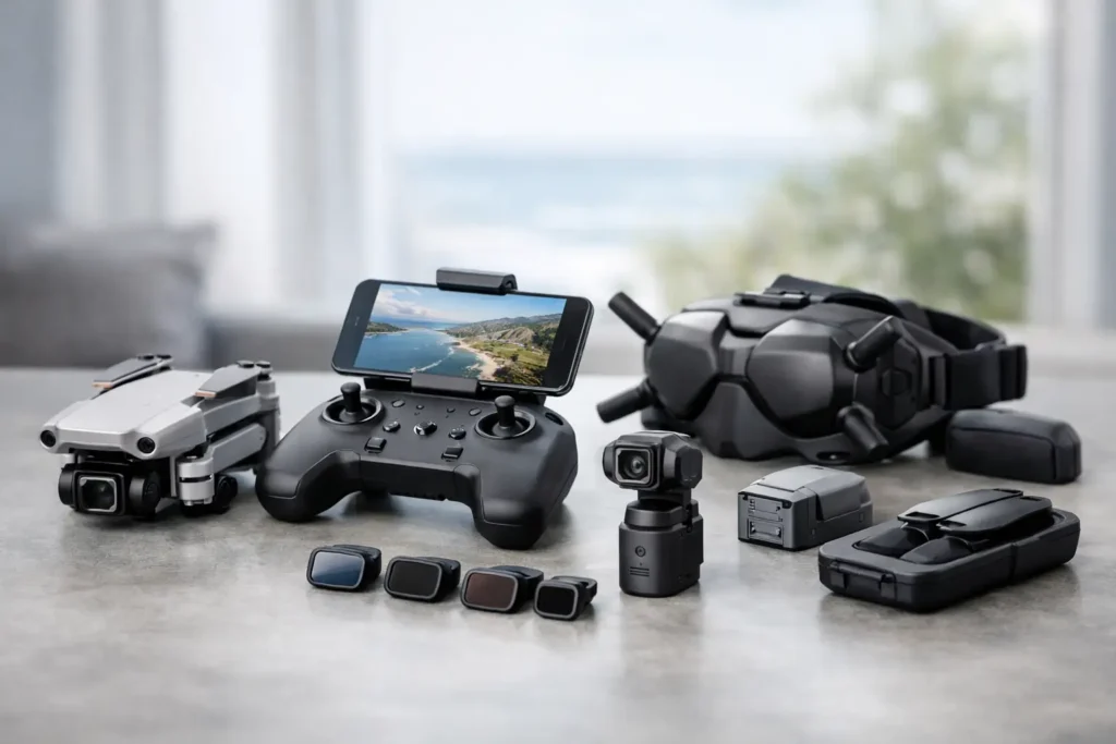 Los mejores accesorios DJI para comprar en 2026
