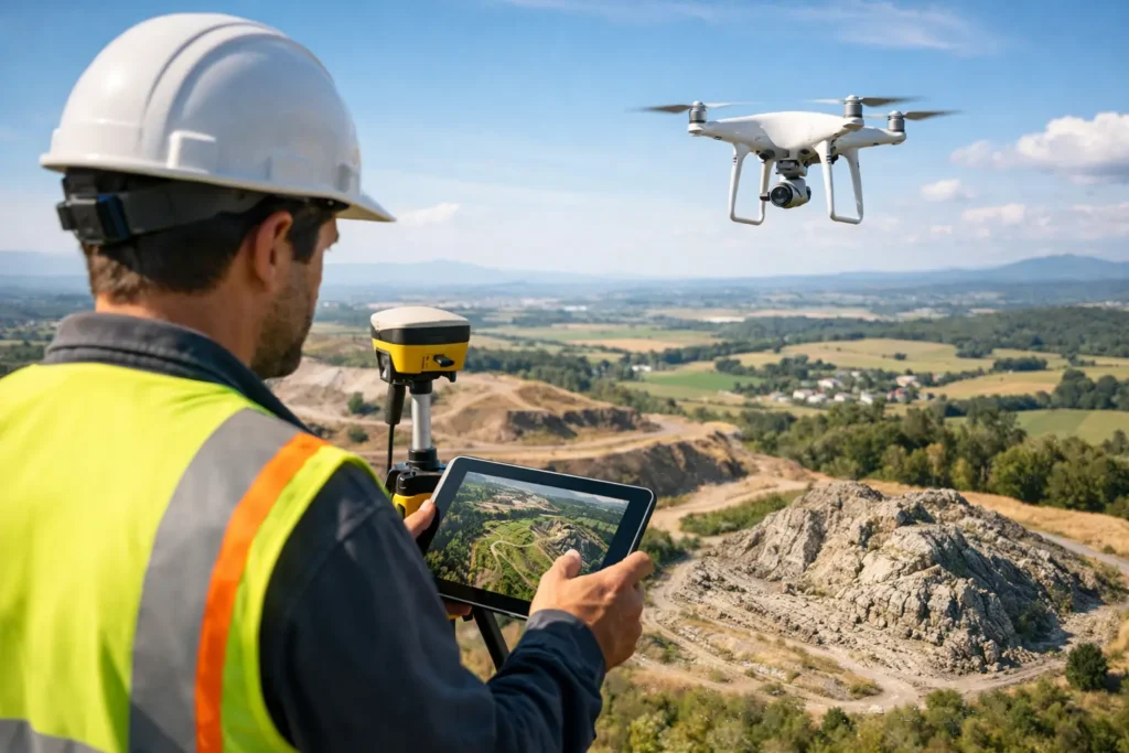 Topografía con drones: foto aérea o fotogrametría