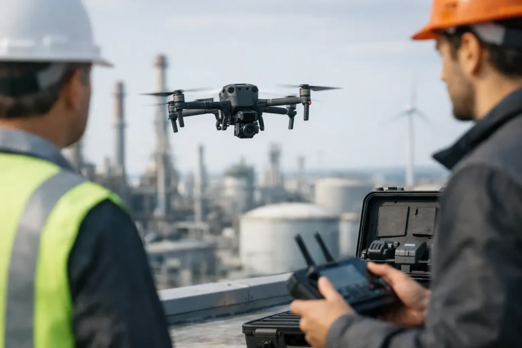 Cómo elegir un dron para inspección técnica