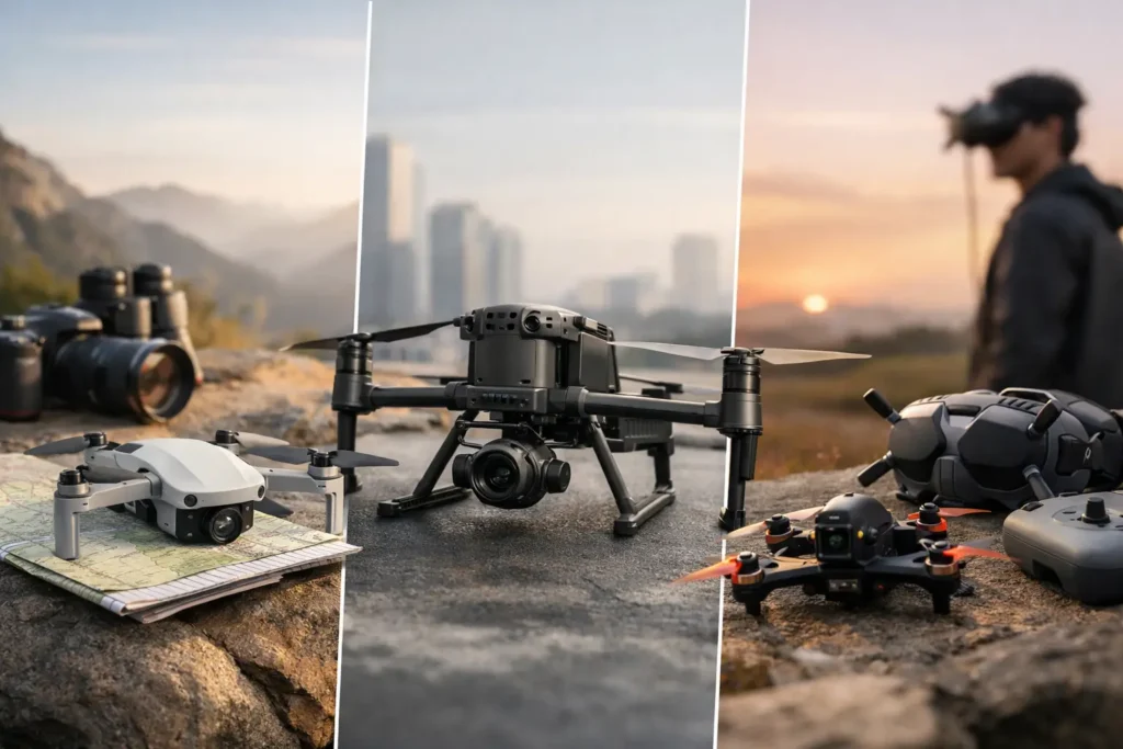 Cómo elegir drones DJI según tu objetivo