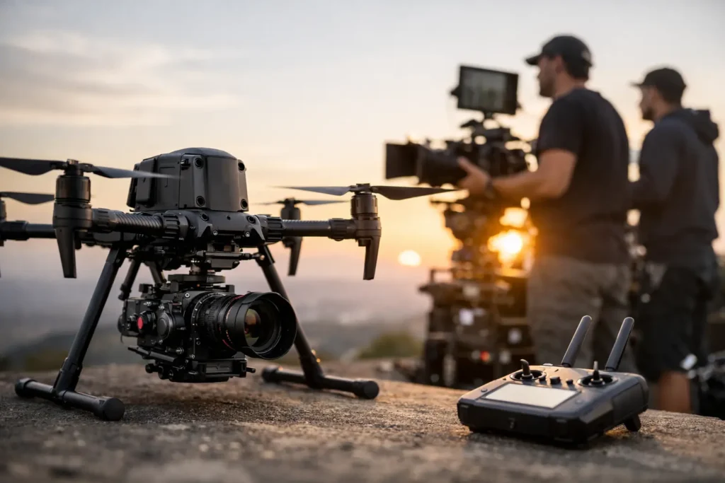 Cómo elegir un drone para cine profesional