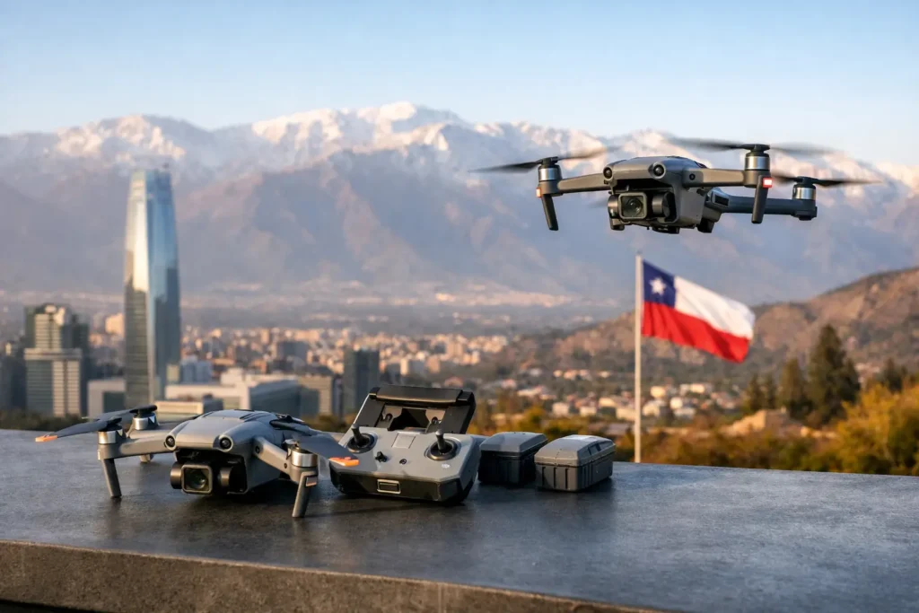 Drones originales DJI en Chile con respaldo
