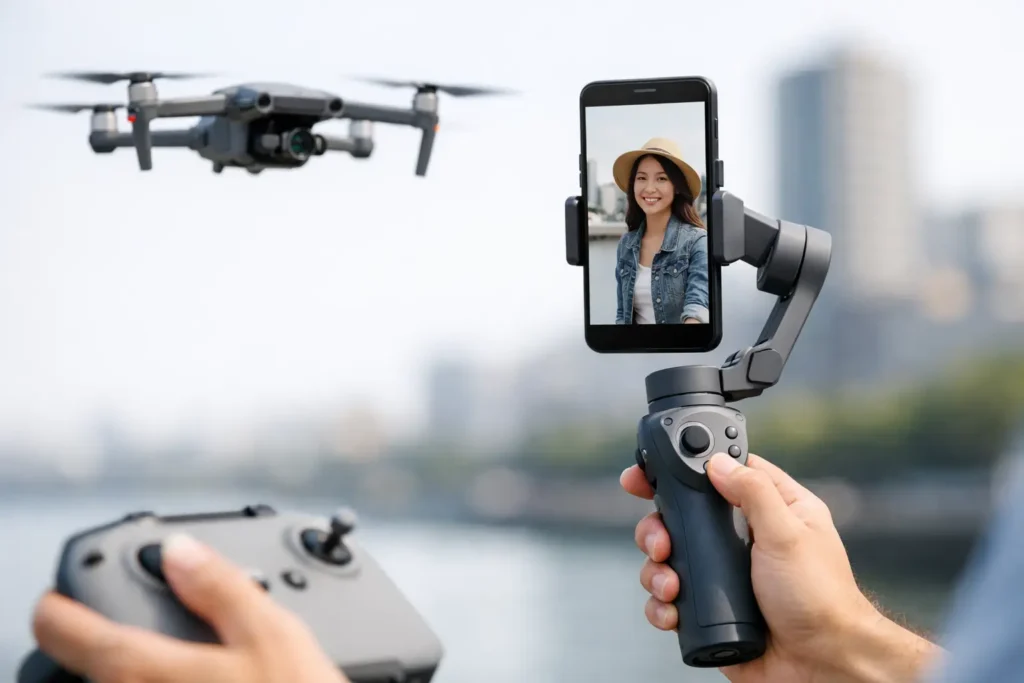 El Formato Vertical en Drones DJI