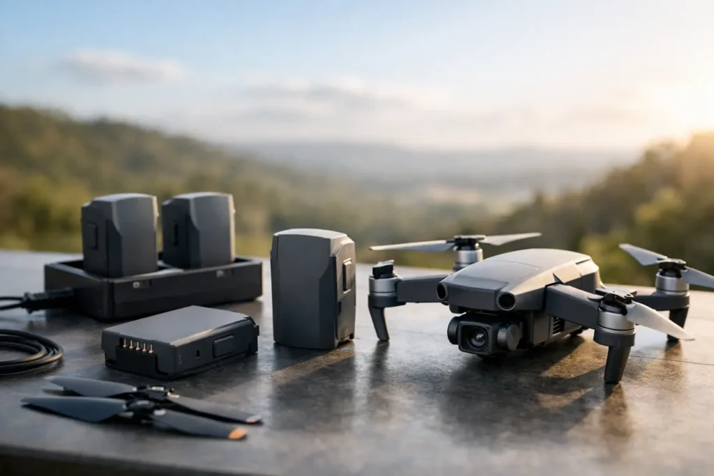Guía de baterías para drones y más tiempo de vuelo