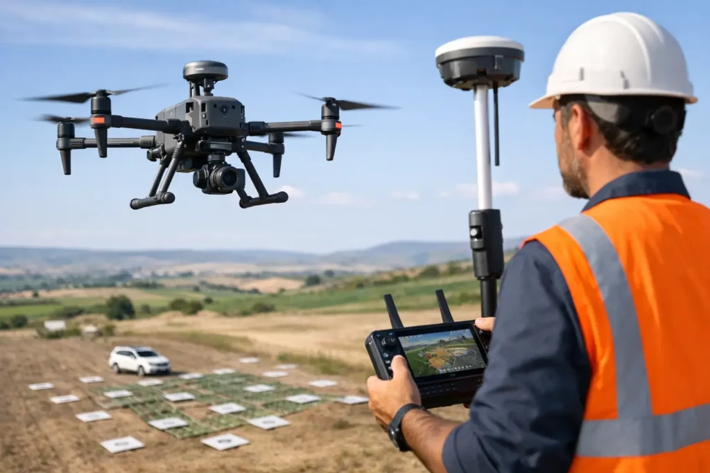 Guía para mapeo RTK preciso con drones DJI