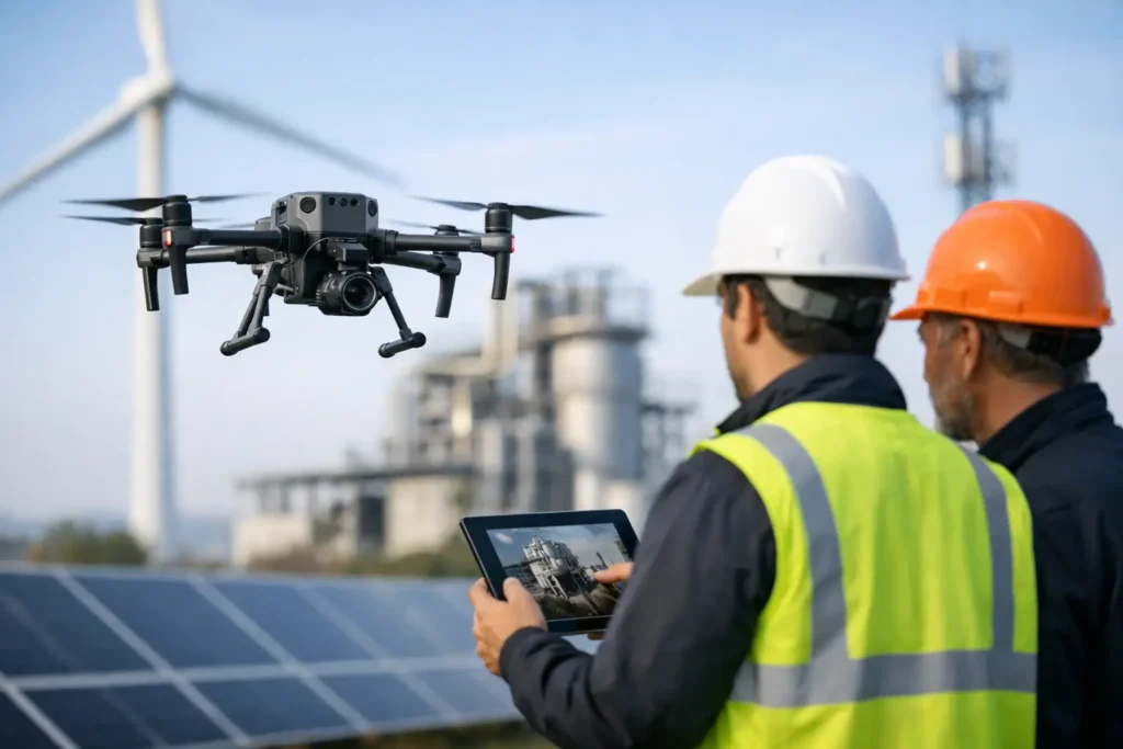 Qué drone sirve para inspecciones técnicas