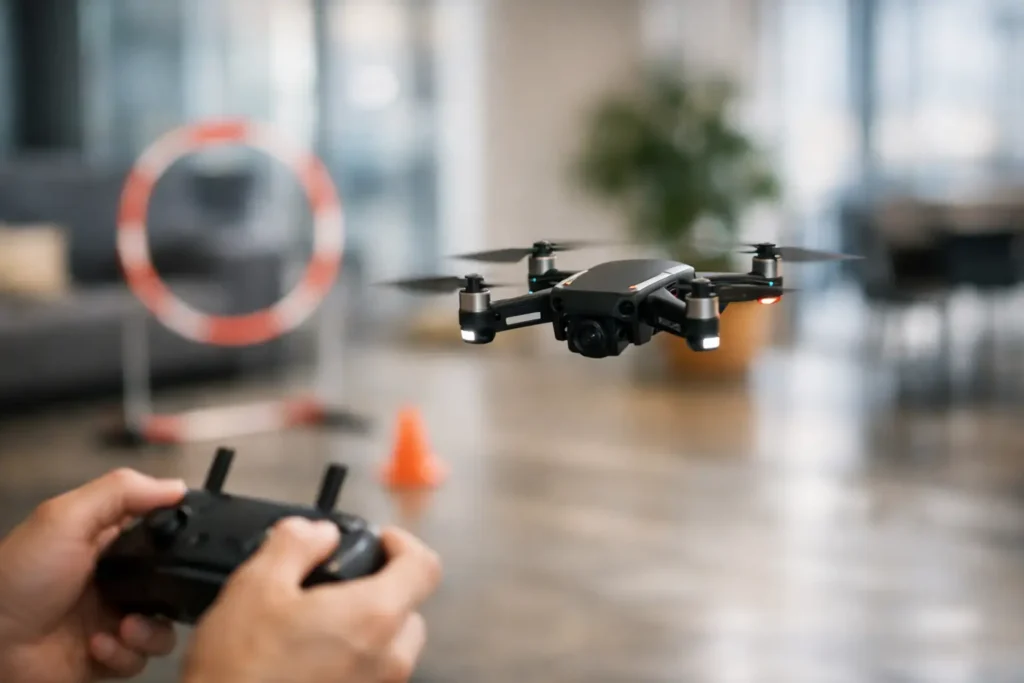 Volar drones en interiores: consejos, trucos y estrategias