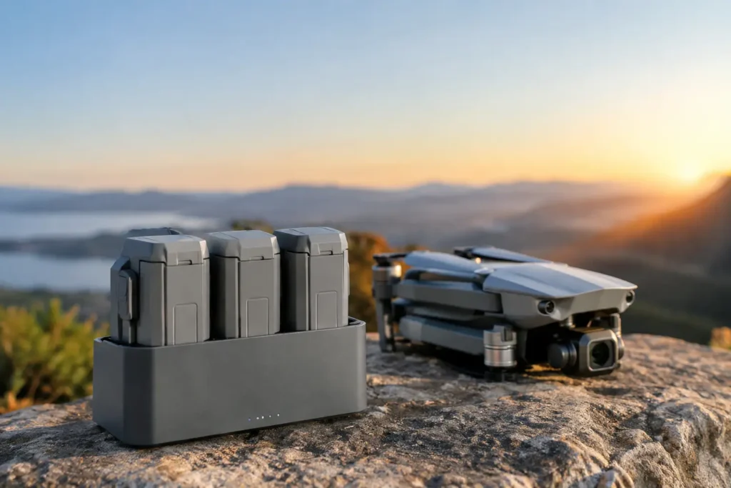 Baterías DJI inteligentes para volar con confianza