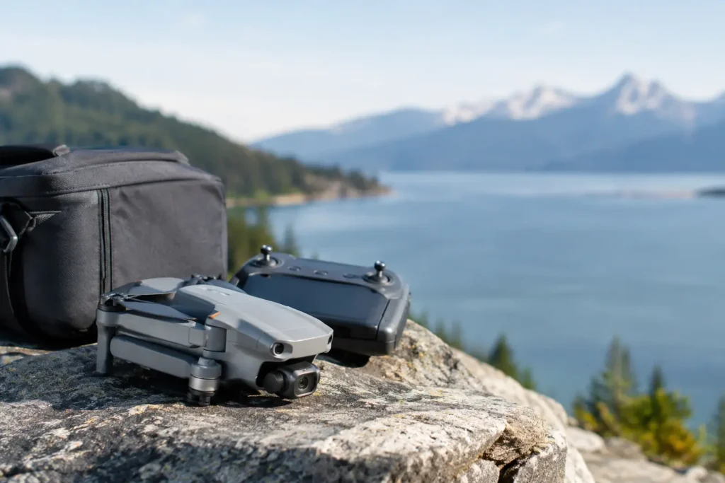 Drones compactos para crear y viajar ligero