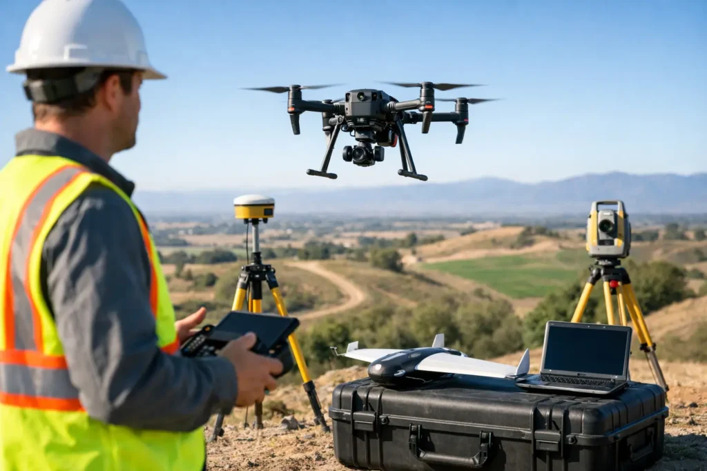 Mejores drones para topografía profesional