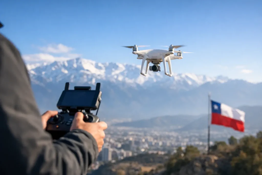 ¿Necesito licencia para volar un dron en Chile?